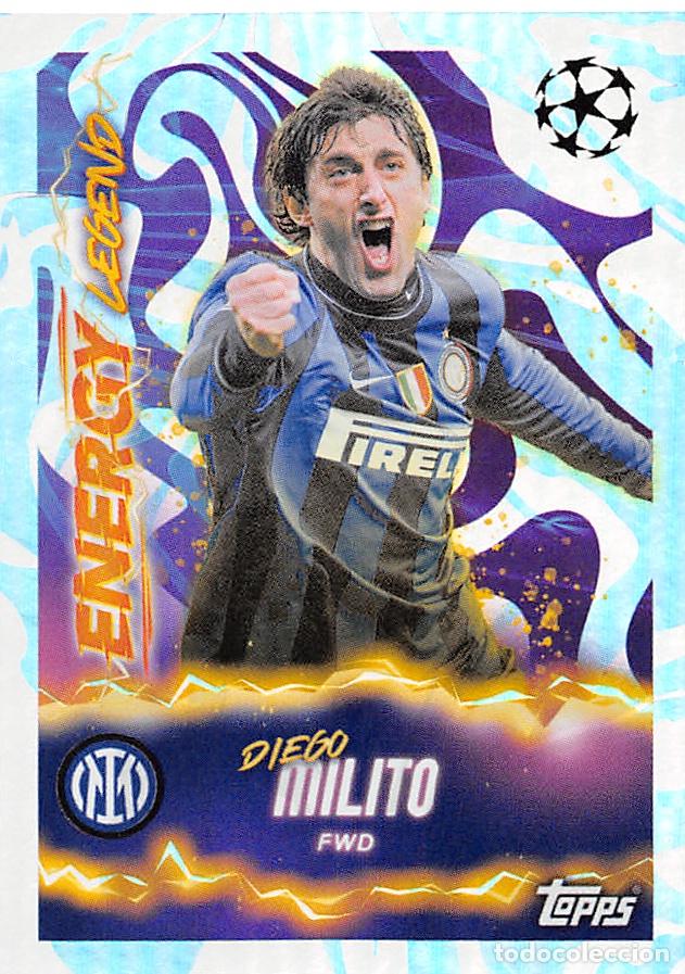 Cromos de Futebol: TOPPS STICKERS CHAMPIONS LEAGUE 25/26 2025/2026 #572 DIEGO MILITO (F.C. INTERNAZIONALE)
