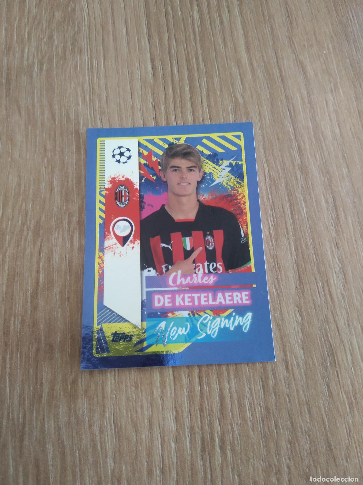 Cromos de F&uacute;tbol: 548 DE KETELAERE AC MILAN TOPPS CROMO FUTBOL UEFA CHAMPIONS LEAGUE 2022-2023 22-23
