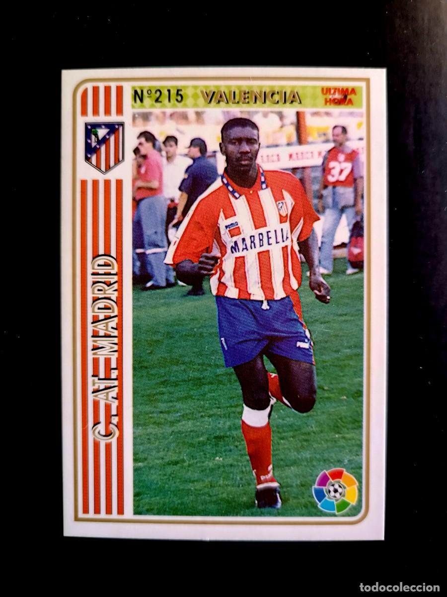 Fu&szlig;ball-Sticker: 215 VALENCIA - ATL&Eacute;TICO DE MADRID (&Uacute;LTIMA HORA) - MUNDICROMO 94/95