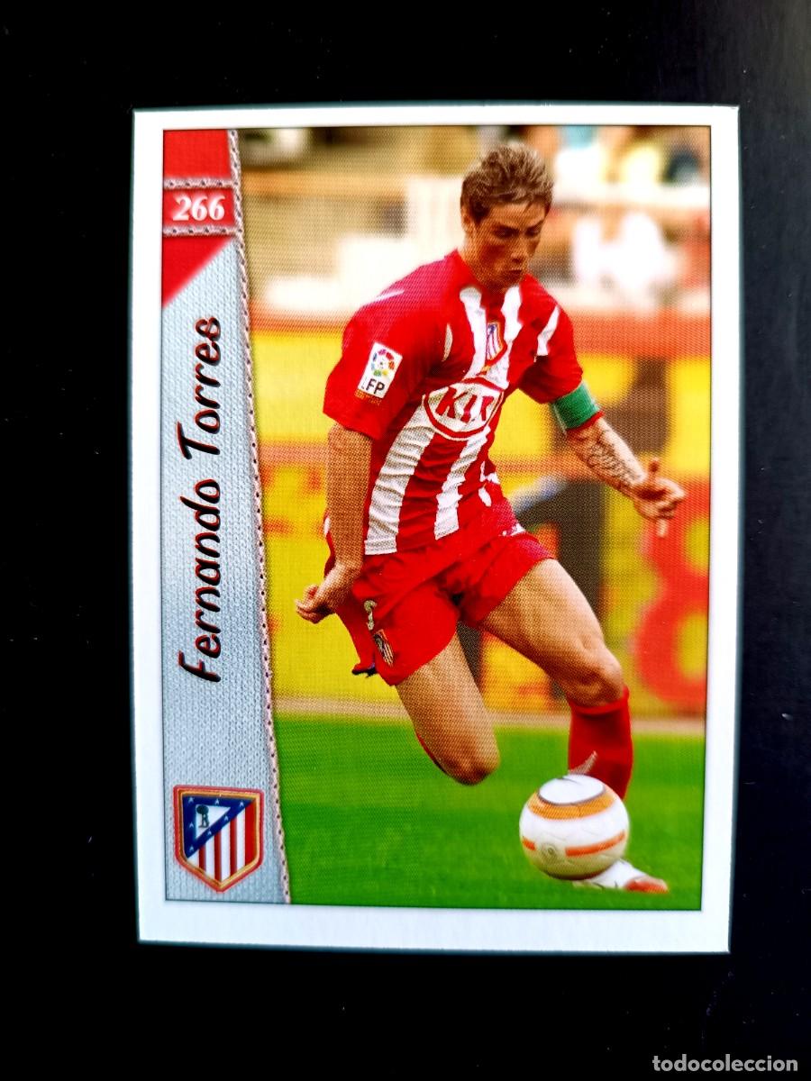 Fu&szlig;ball-Sticker: 266 FERNANDO TORRES - ATL&Eacute;TICO DE MADRID - MUNDICROMO 2007