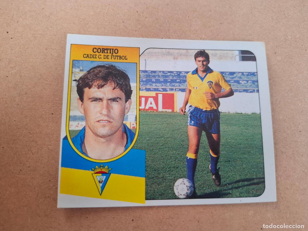 Fu&szlig;ball-Sticker: ESTE 91 92 1991 1992 - CORTIJO ( BAJA ) - C&Aacute;DIZ CF ( NUNCA PEGADO ) ADHESIVO - CP10