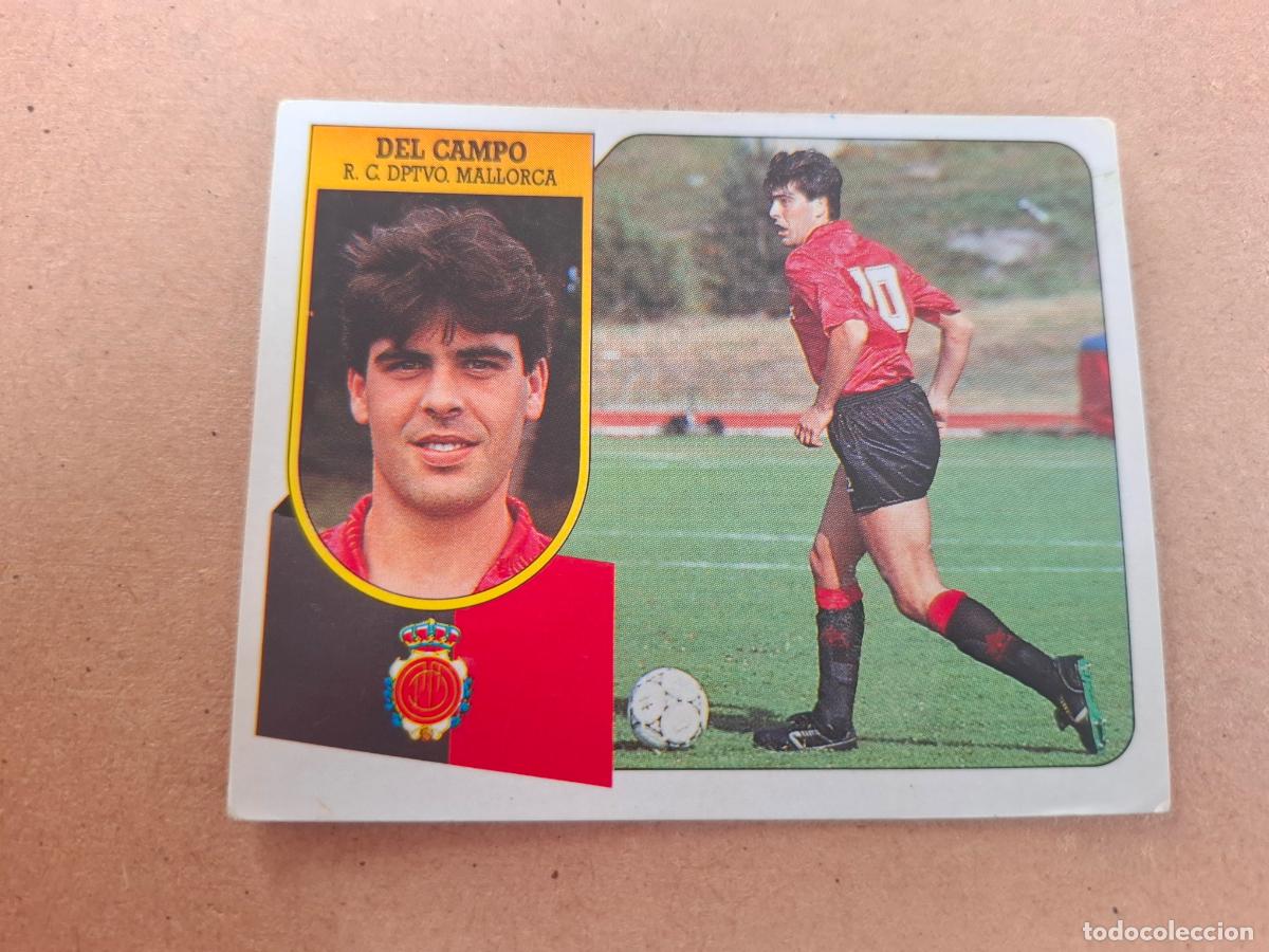 Fu&szlig;ball-Sticker: ESTE 91 92 1991 1992 - DEL CAMPO ( BAJA ) - RCD. MALLORCA ( NUNCA PEGADO ) ADHESIVO - CP10