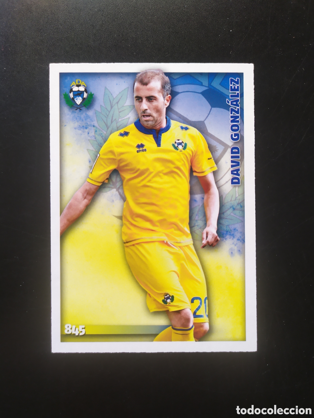 Cromos de Futebol: Mundicromo fichas Liga 2014 2015 14 15 David Gonz&aacute;lez n&deg; 845 Alcorc&oacute;n