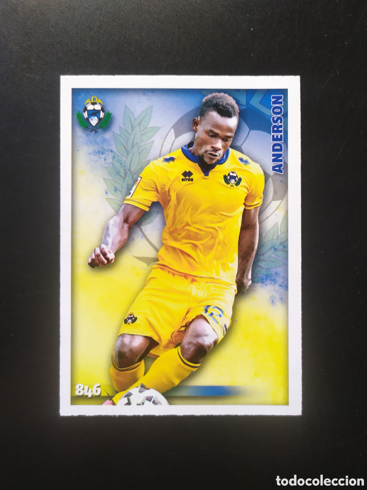 Cartes &agrave; collectionner de Football: Mundicromo fichas Liga 2014 2015 14 15 Anderson n&deg; 846 Alcorc&oacute;n