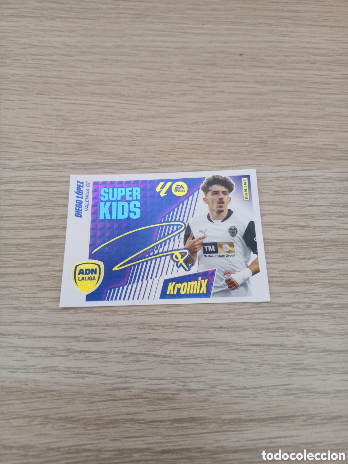 Cromos de F&uacute;tbol: LIGA ESTE 2025 2026 25 26 N&ordm; K7 DIEGO LOPEZ SUPER KIDS KROMIX NUEVO SIN PEGAR
