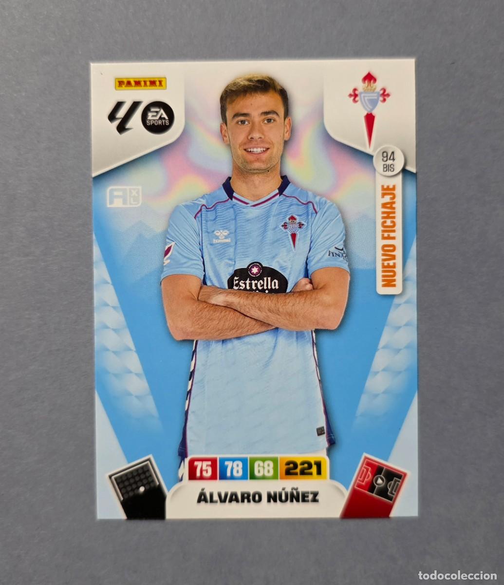 Figurine di Calcio: 94 BIS &Aacute;LVARO N&Uacute;&Ntilde;EZ (NUEVO FICHAJE) - CELTA - ADRENALYN XL 2025-26 - 25/26 (NUEVO)