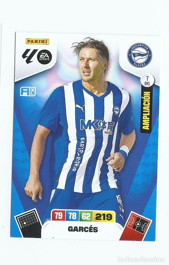 Cromos de F&uacute;tbol: ADRENALYN 2025/2026 7 BIS GARCES ALAVES , NUEVO PERFECTO