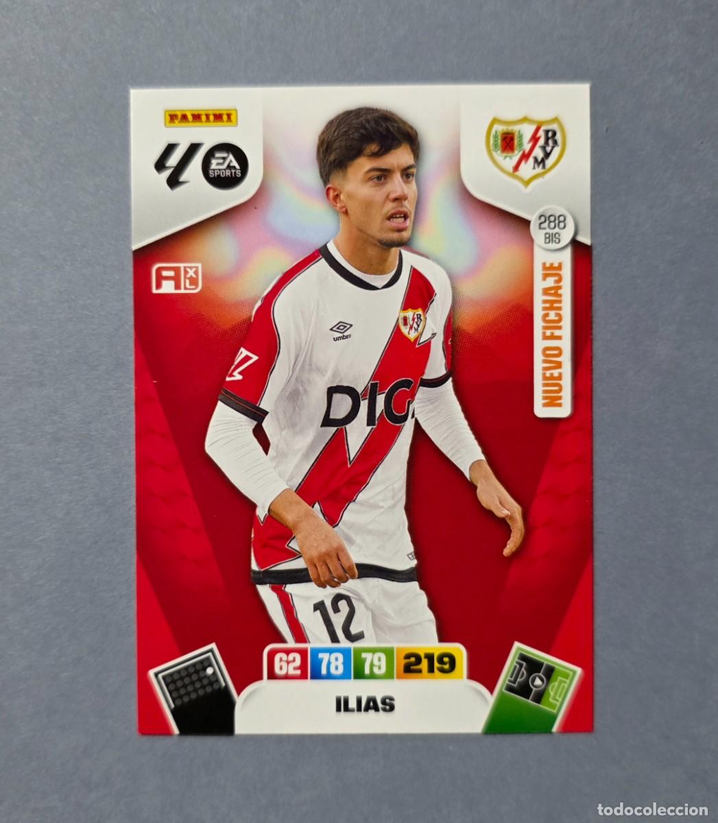 Cromos de F&uacute;tbol: 288 BIS ILIAS (NUEVO FICHAJE) - RAYO VALLECANO - ADRENALYN XL 2025-26 - 25/26 (NUEVO)