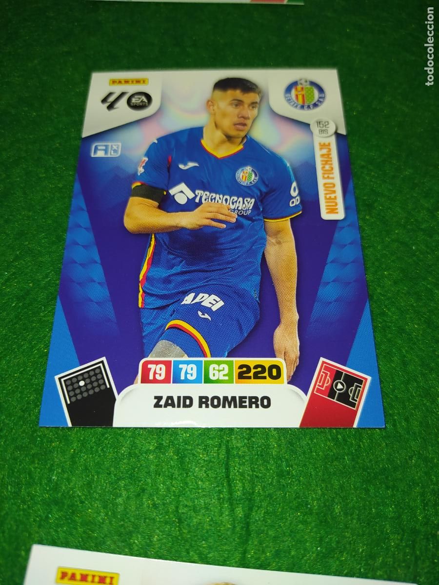 Cromos de f&uacute;tbol: actualizacion de adrenalyn 2025 2026 NUEVO FICHAJE / AMPLIACION N&ordm; 152BIS ZAID ROMERO GETAFE