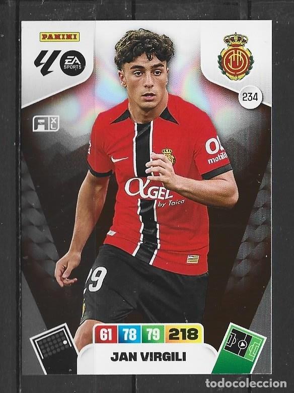 Cromos de Futebol: Adrenanlyn 25/26 - Jan Virgili - N&deg; 234 - Mallorca