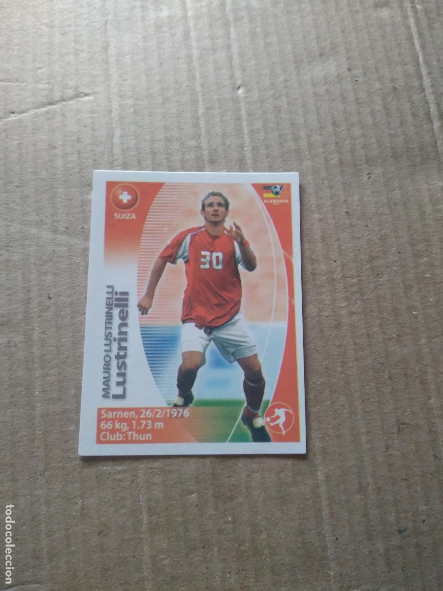 Cromos de F&uacute;tbol: 422 LUSTRINELLI SUIZA CROMO FUTBOL MUNDIAL 2006 NAVARRETE JUGADAS WORLD CUP COPA DEL MUNDO