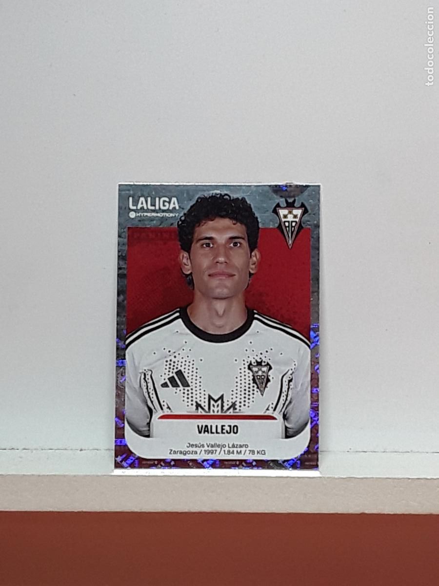 Cromos de F&uacute;tbol: LALIGA HYPERMOTION 2025 2026 25 26 ALBUM PANINI LIGA N 8 ALBACETE JESUS VALLEJO