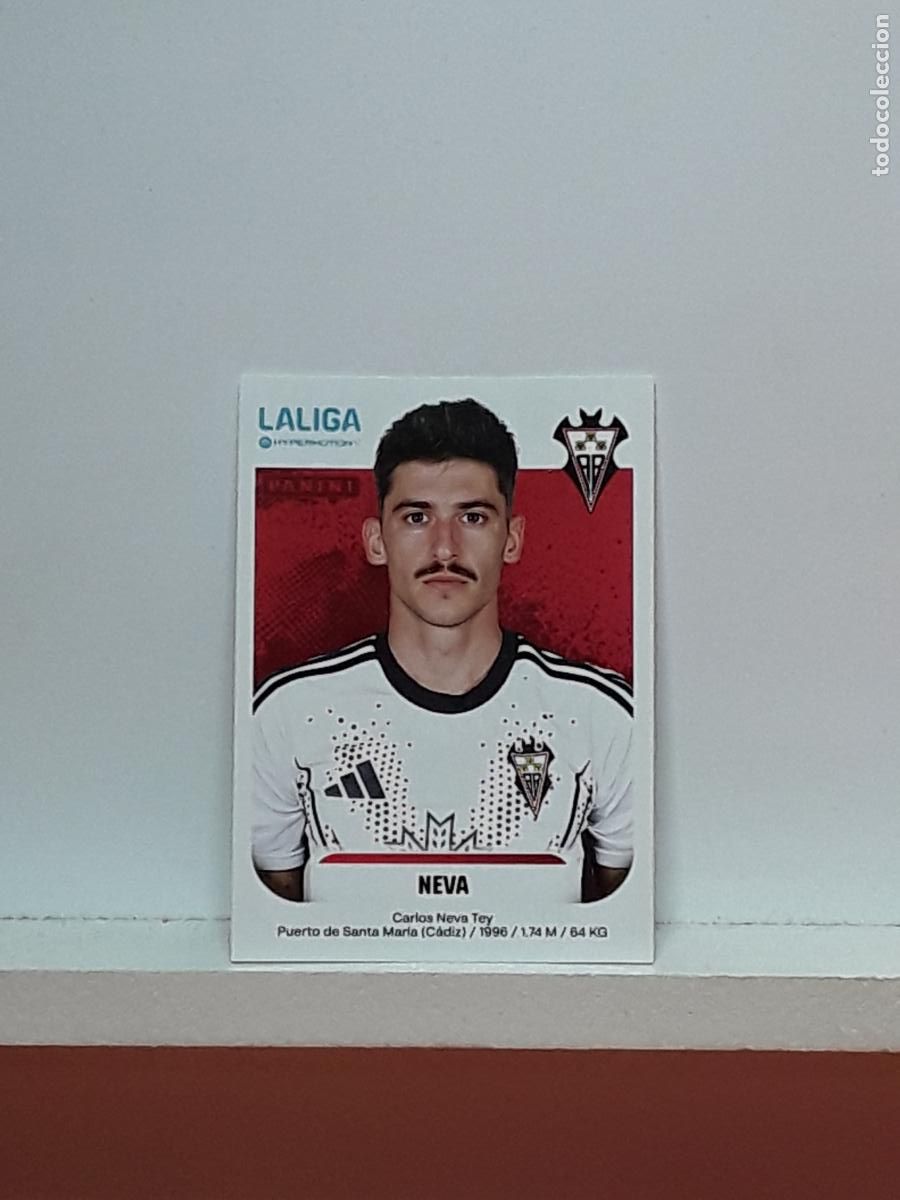 Cromos de F&uacute;tbol: LALIGA HYPERMOTION 2025 2026 25 26 ALBUM PANINI LIGA N 10 ALBACETE CARLOS NEVA TEY
