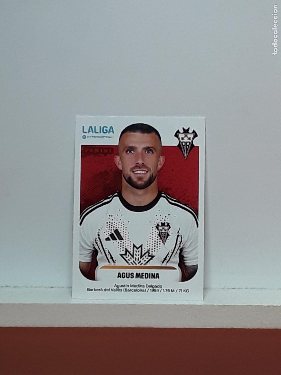 Cromos de F&uacute;tbol: LALIGA HYPERMOTION 2025 2026 25 26 ALBUM PANINI LIGA N 12 ALBACETE AGUS MEDINA