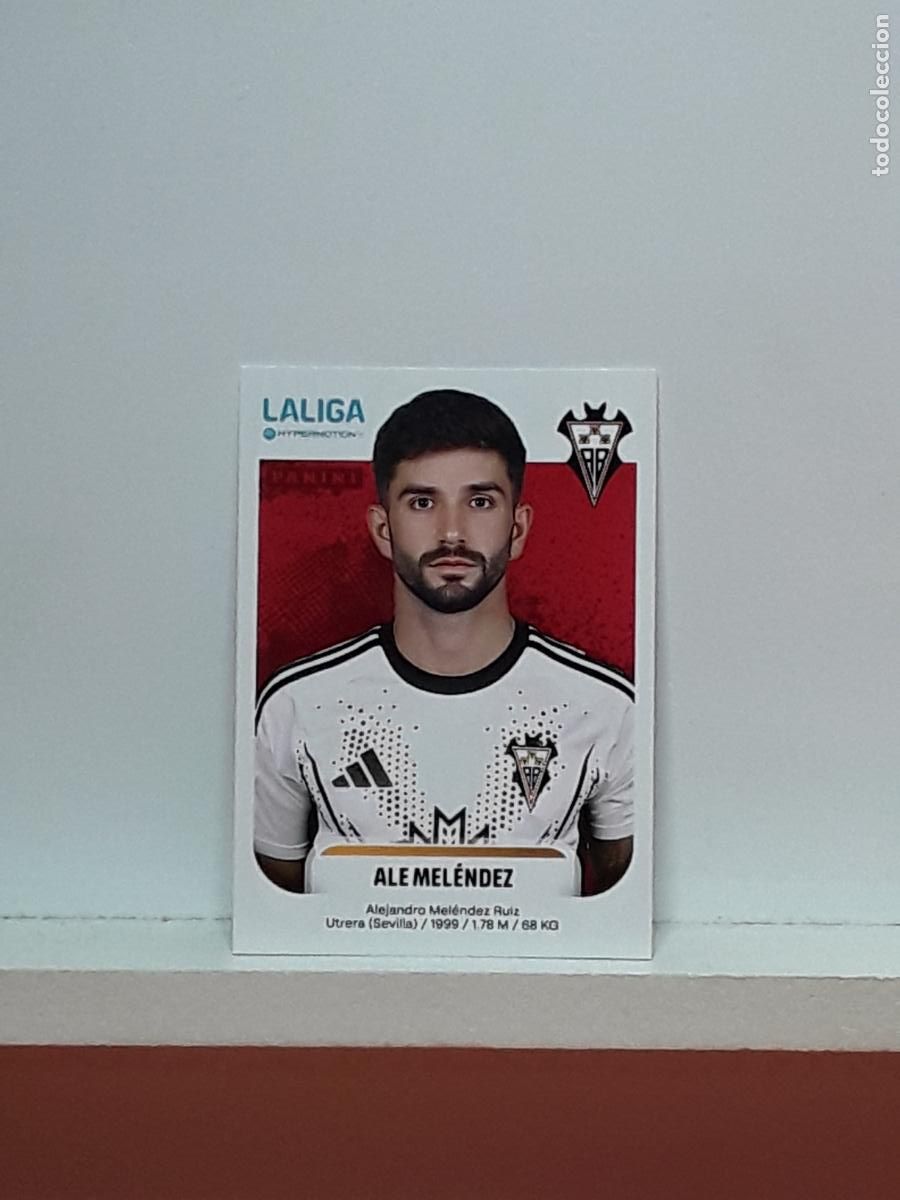 Cromos de F&uacute;tbol: LALIGA HYPERMOTION 2025 2026 25 26 ALBUM PANINI LIGA N 13 ALBACETE ALE MELENDEZ