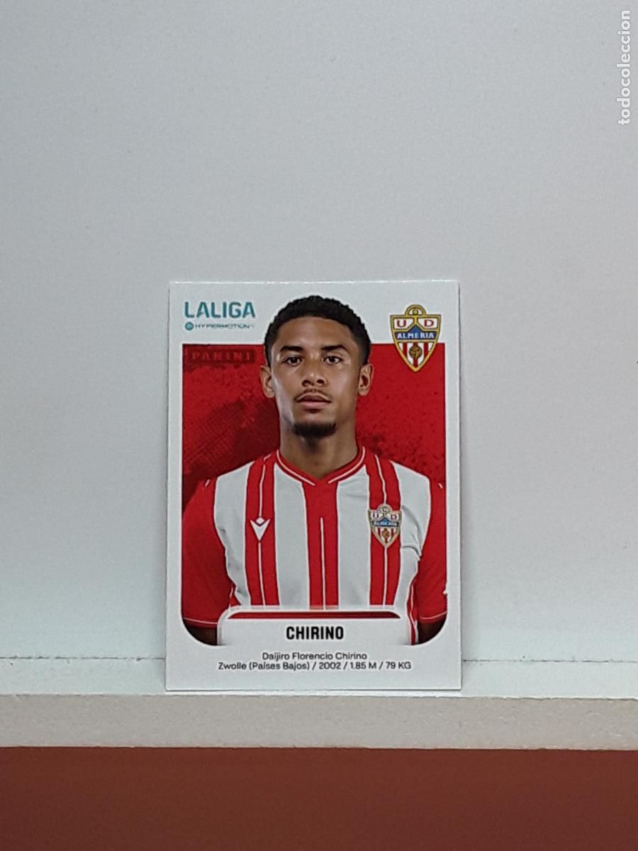 Cromos de F&uacute;tbol: LALIGA HYPERMOTION 2025 2026 25 26 ALBUM PANINI LIGA N 25A 25 A ALMERIA CHIRINO