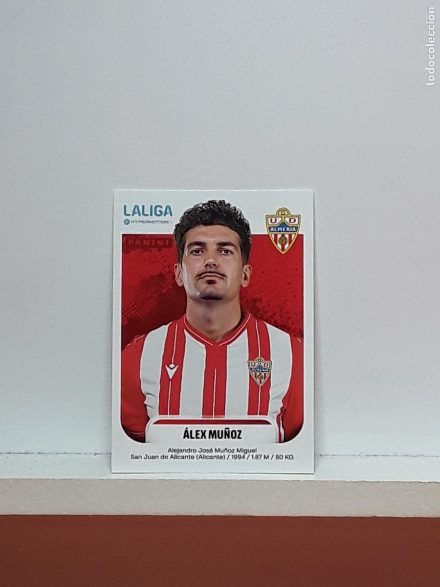 Cromos de F&uacute;tbol: LALIGA HYPERMOTION 2025 2026 25 26 ALBUM PANINI LIGA N 29B 29 B ALMERIA ALEX MU&Ntilde;OZ