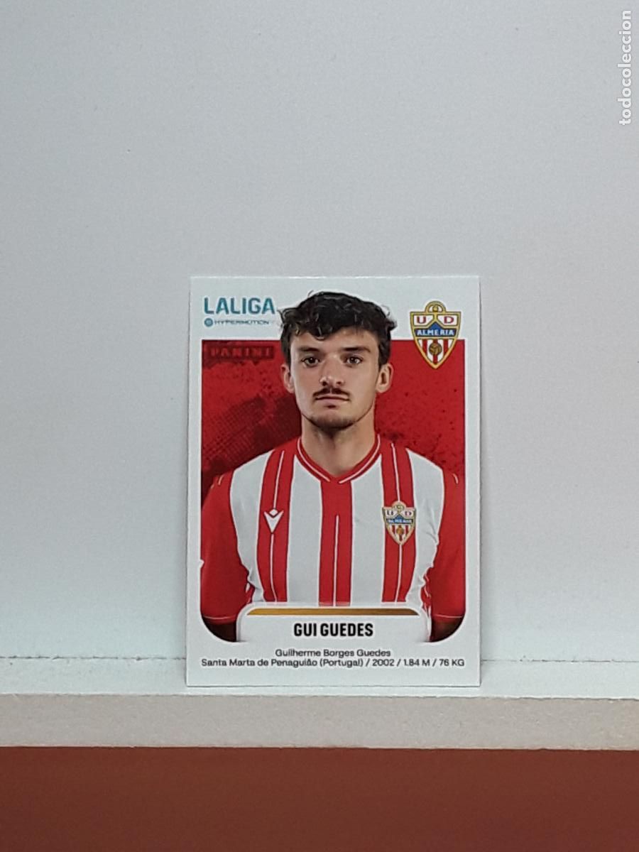 Cromos de F&uacute;tbol: LALIGA HYPERMOTION 2025 2026 25 26 ALBUM PANINI LIGA N 31 ALMERIA GUI GUEDES