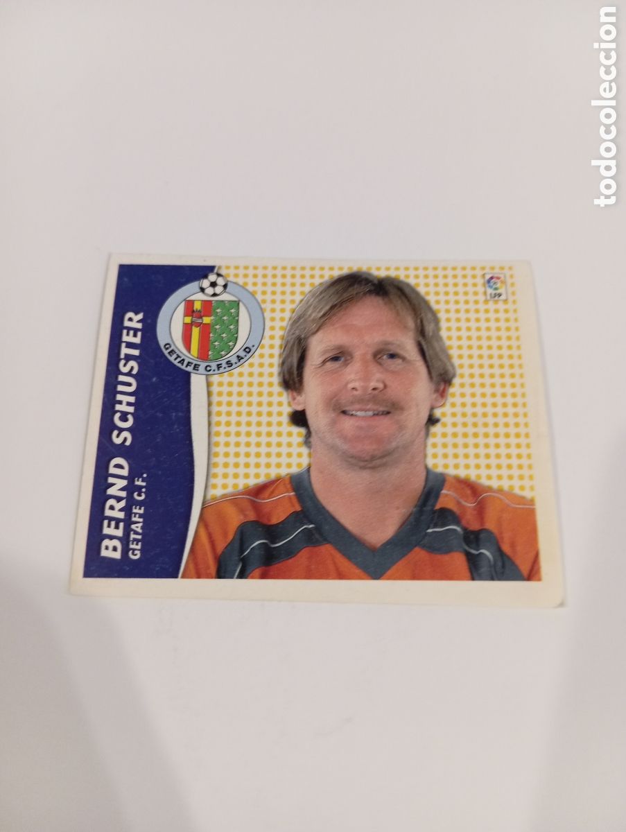 Cromos de F&uacute;tbol: ENTRENADOR SCHUSTER Getafe ESTE 2006 2007 PANINI 06 07