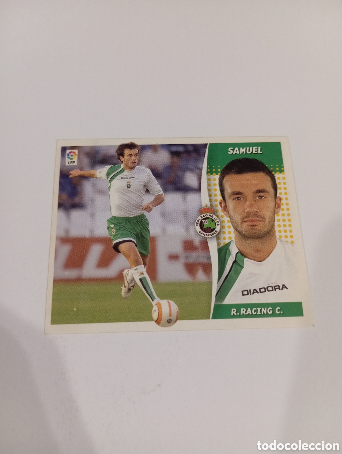Cromos de F&uacute;tbol: SAMUEL Racing ESTE 2006 2007 PANINI 06 07