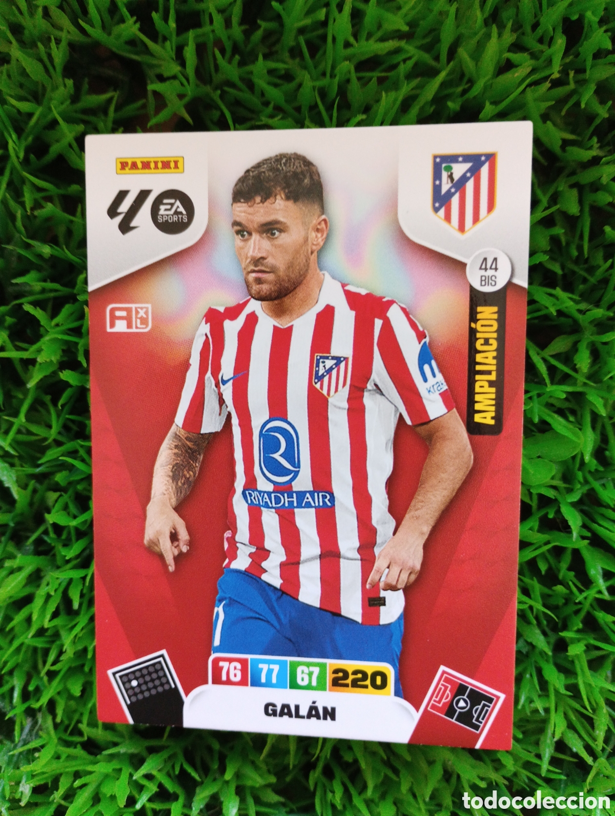 Cromos de F&uacute;tbol: Galan Atletico De Madrid AMPLIACION Adrenalyn 25-26 # 44 BIS