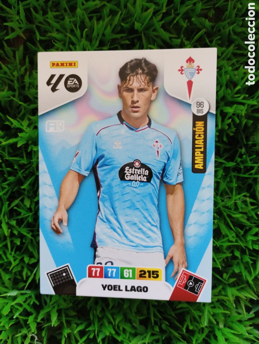 Football Stickers: Yoel Lago Celta De Vigo AMPLIACION Adrenalyn 25-26 # 96 BIS