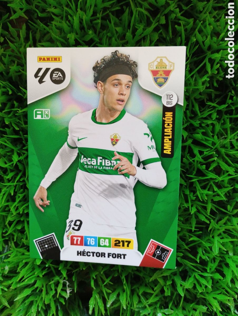 Cromos de F&uacute;tbol: Hector Fort Elche AMPLIACION Adrenalyn 25-26 # 112 BIS