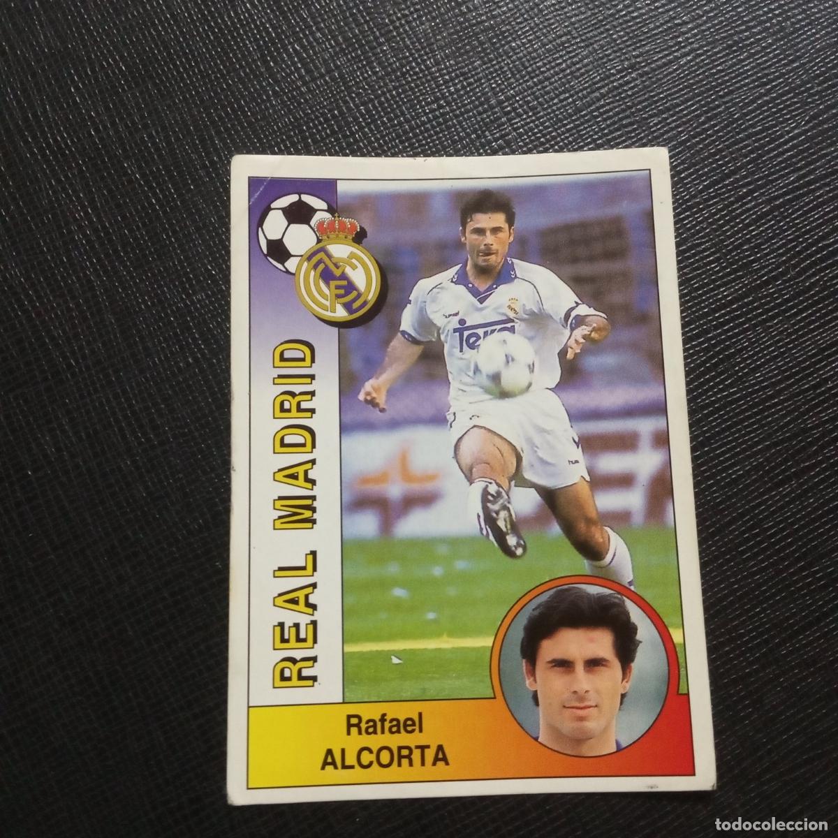 Figurine di Calcio: 186 ALCORTA REAL MADRID PANINI 1994 1995 CROMO FUTBOL LIGA 94 95 - SIN PEGAR - A162 PG109