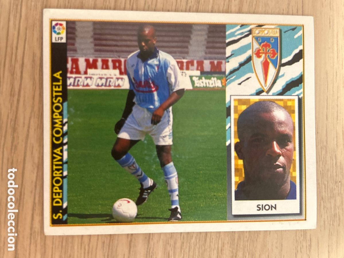 Cromos de Futebol: SION COMPOSTELA COLOCA LIGA ESTE 1997 1998 97 98 NUNCA PEGADO SIN PEGAR