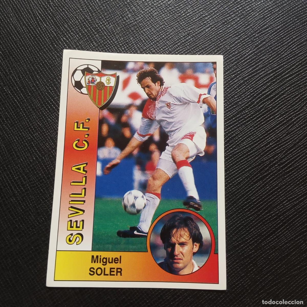 Fu&szlig;ball-Sticker: 243 SOLER SEVILLA PANINI 1994 1995 CROMO FUTBOL LIGA 94 95 - SIN PEGAR - A162 PG145