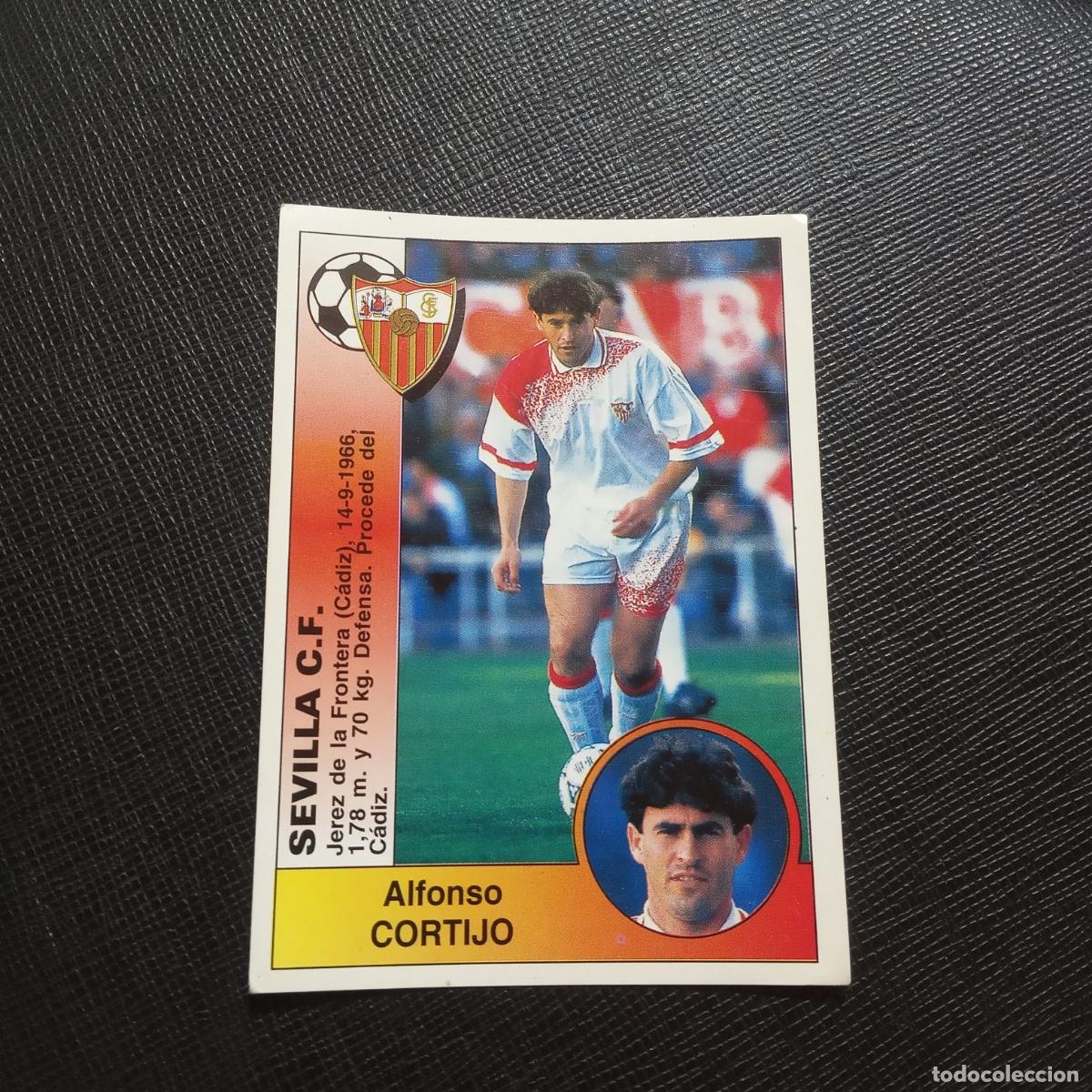 Fu&szlig;ball-Sticker: 240 CORTIJO SEVILLA PANINI 1994 1995 CROMO FUTBOL LIGA 94 95 - SIN PEGAR - A162 PG154