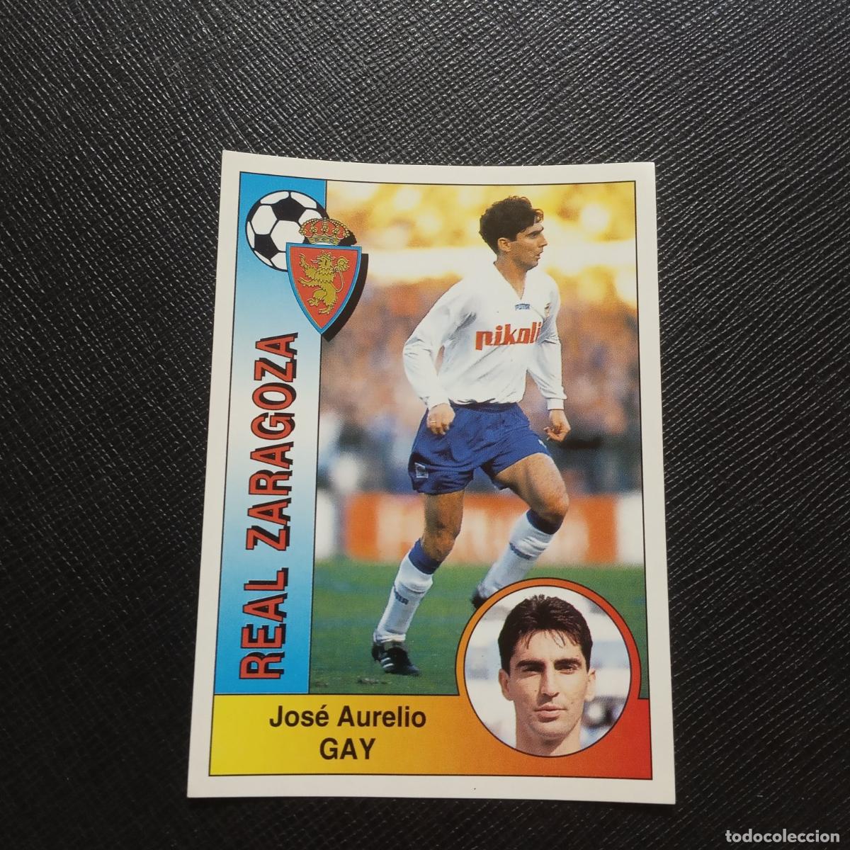 Cromos de F&uacute;tbol: 353 GAY ZARAGOZA PANINI 1994 1995 CROMO FUTBOL LIGA 94 95 - SIN PEGAR - A162 PG307 B