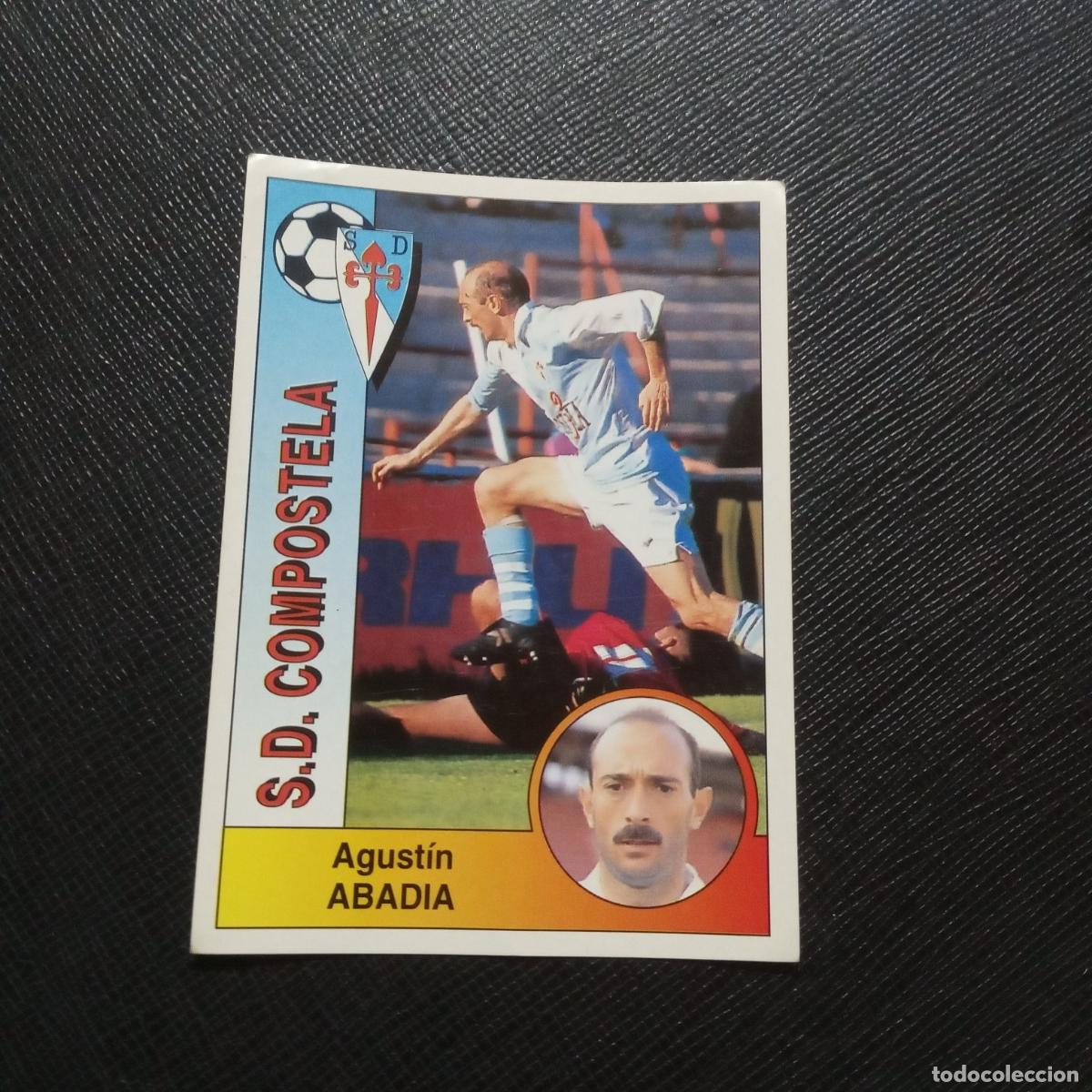 Cromos de F&uacute;tbol: 118 ABADIA COMPOSTELA PANINI 1994 1995 CROMO FUTBOL LIGA 94 95 - SIN PEGAR - A162 PG478