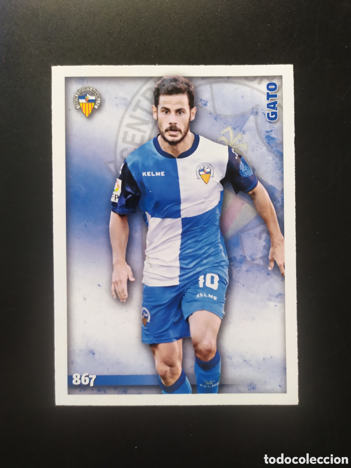 Cromos de Futebol: Mundicromo fichas Liga 2014 2015 14 15 Gato n&deg; 867 Sabadell