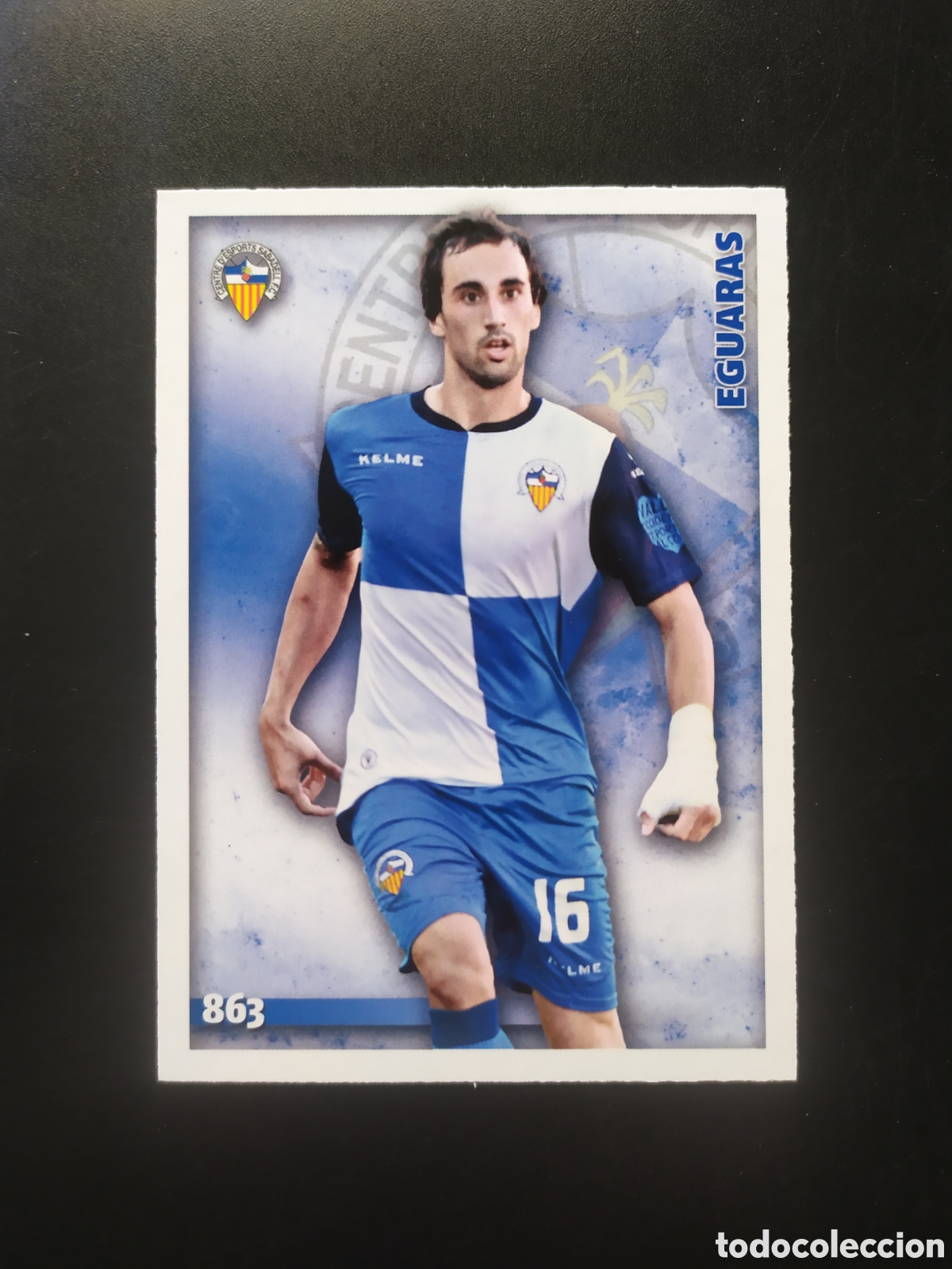 Cromos de Futebol: Mundicromo fichas Liga 2014 2015 14 15 Eguaras n&deg; 863 Sabadell