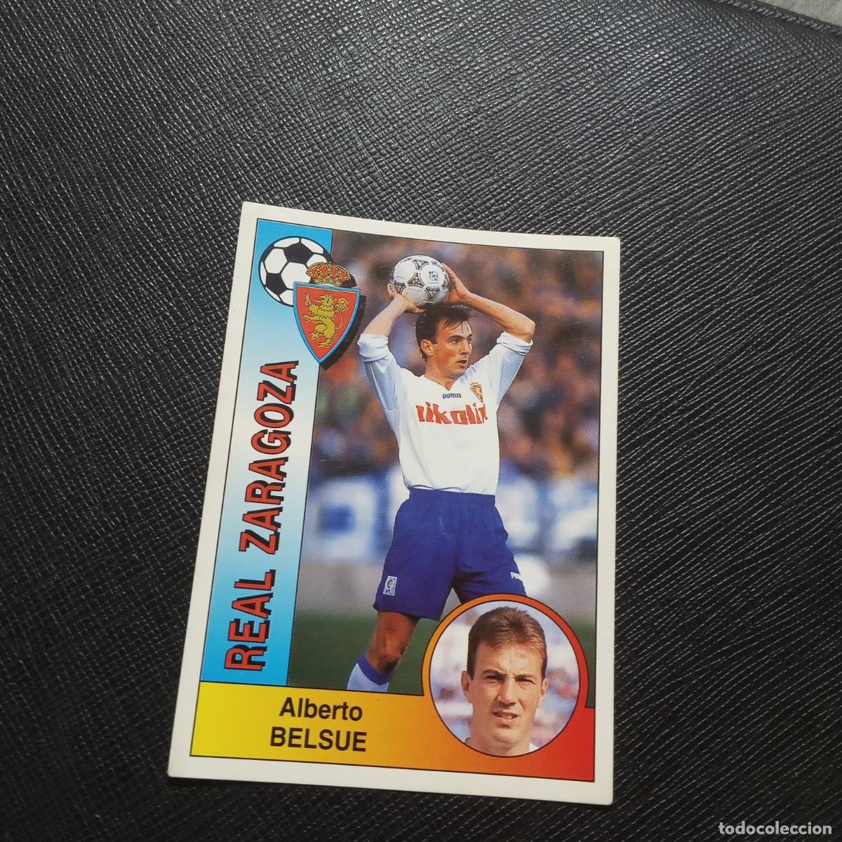 Cromos de F&uacute;tbol: 345 BELSUE ZARAGOZA PANINI 1994 1995 CROMO FUTBOL LIGA 94 95 - SIN PEGAR - A162 PG505