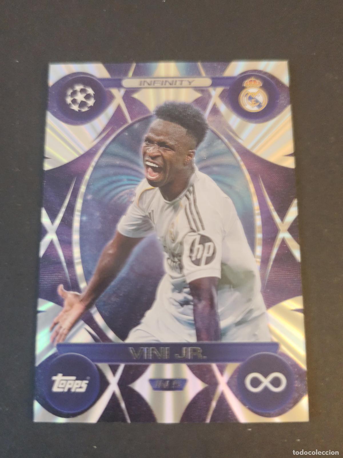 Cartes &agrave; collectionner de Football: IN5 VINICIUS REAL MADRID INFINITY MATCH ATTAX EXTRA 2025 2026 25 26 TOPPS