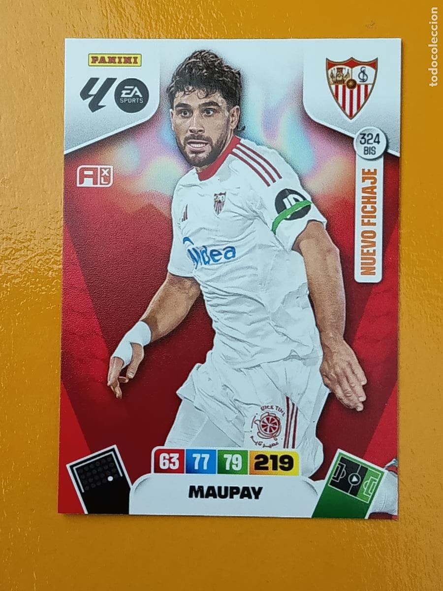 Cromos de Futebol: 324 BIS MAUPAY. NUEVO FICHAJE. SEVILLA FC. ADRENALYN XL 2025-26