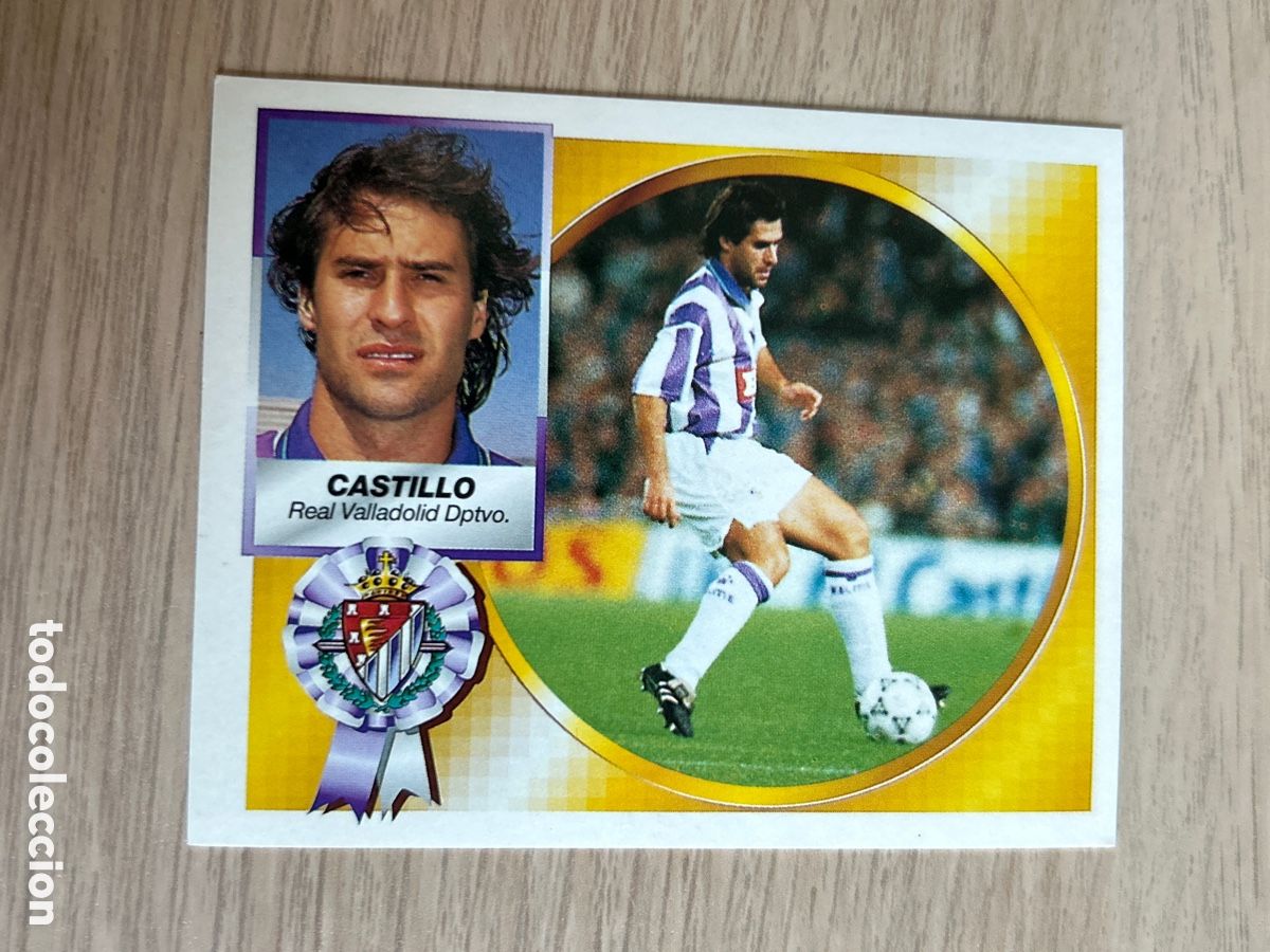 Cromos de F&uacute;tbol: CASTILLO VALLADOLID BAJA LIGA ESTE 1994 1995 94 95 NUNCA PEGADO SIN PEGAR