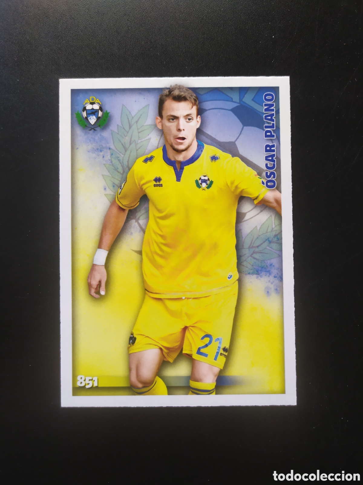 Cromos de F&uacute;tbol: Mundicromo fichas Liga 2014 2015 14 15 Oscar Plano n&deg; 851 Alcorc&oacute;n