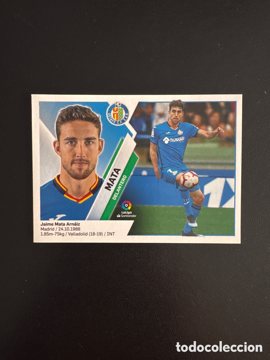 Cromos de Futebol: MATA GETAFE N&Uacute;MERO 14 LIGA ESTE 2019 2020