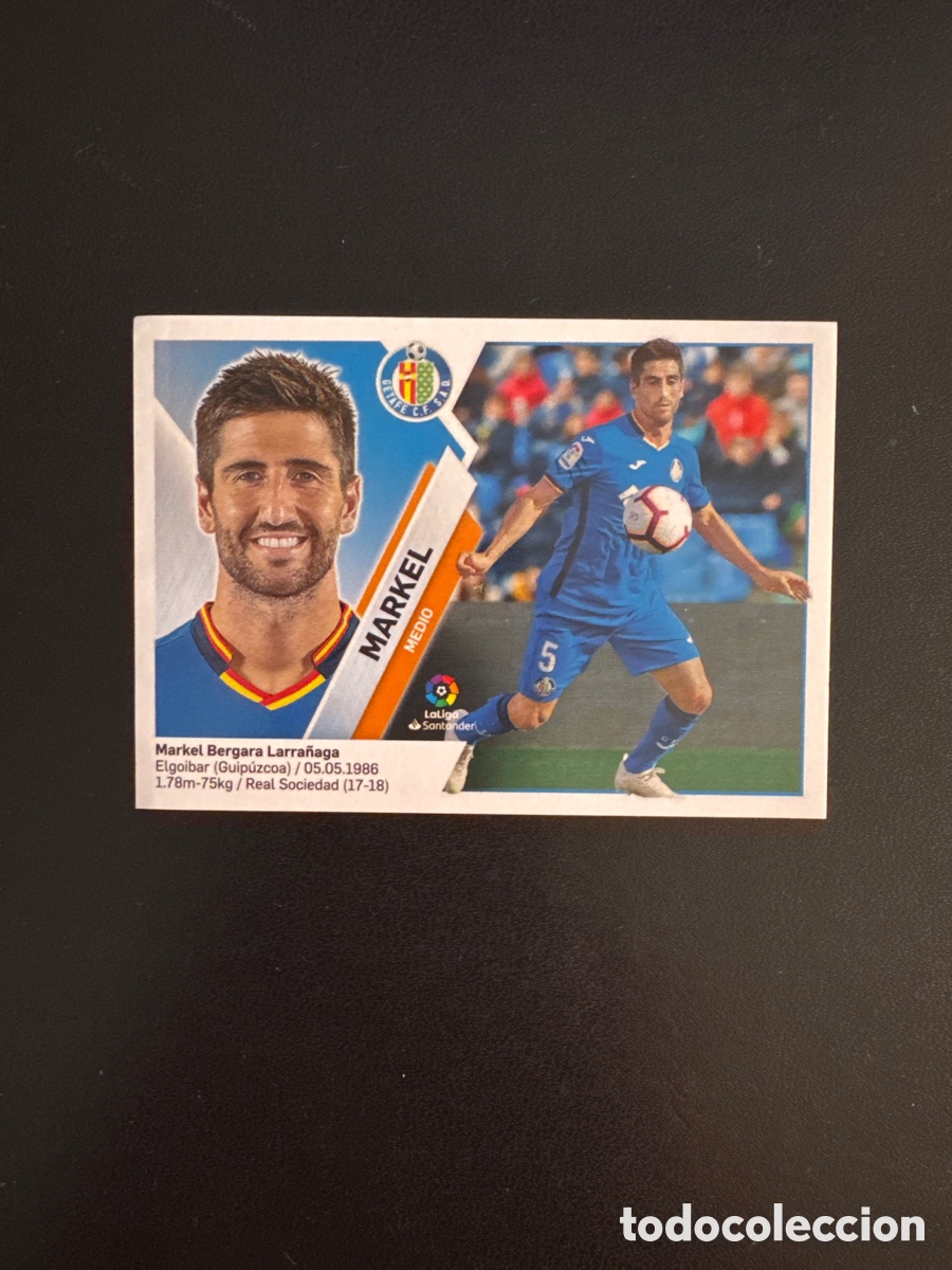 Fu&szlig;ball-Sticker: MARKEL GETAFE N&Uacute;MERO 10 LIGA ESTE 2019 2020