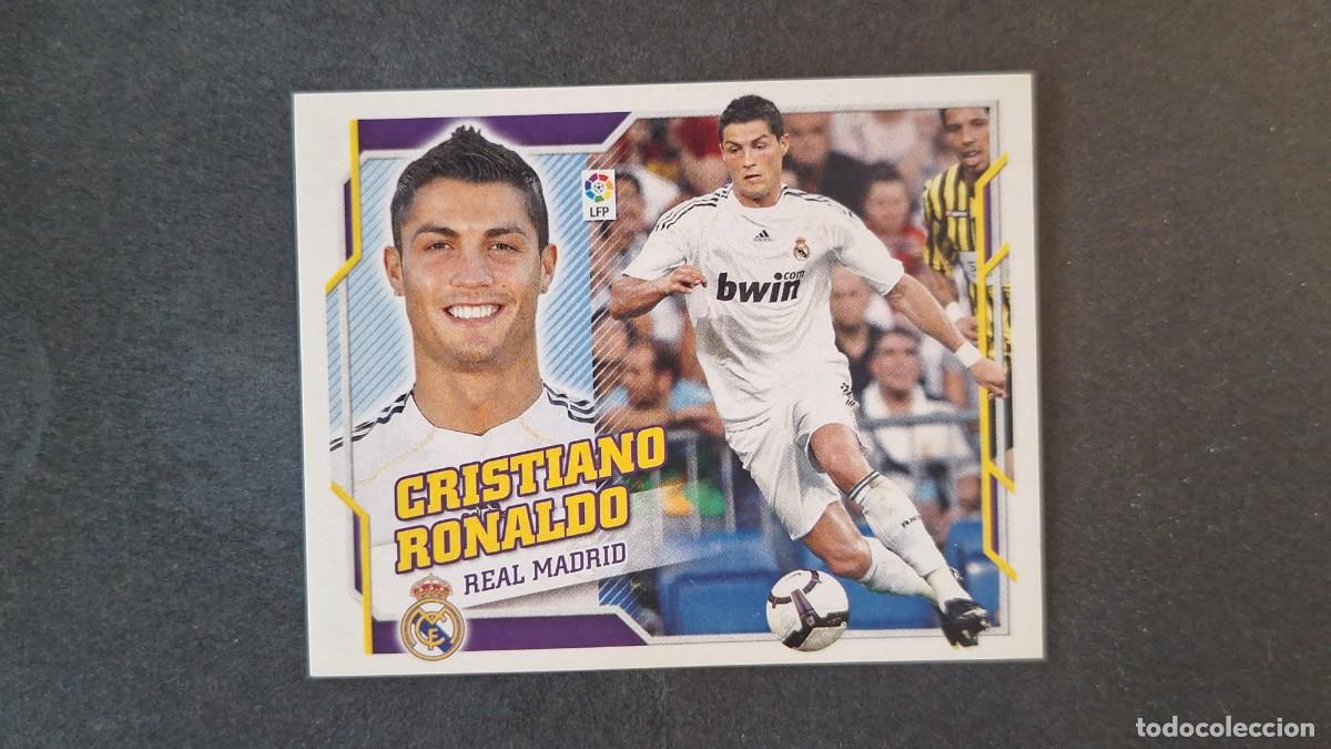 Football Stickers: L2 CRISTIANO RONALDO REAL MADRID LIGA ESTE 2010 2011 10 11 NUNCA PEGADO SIN PEGAR
