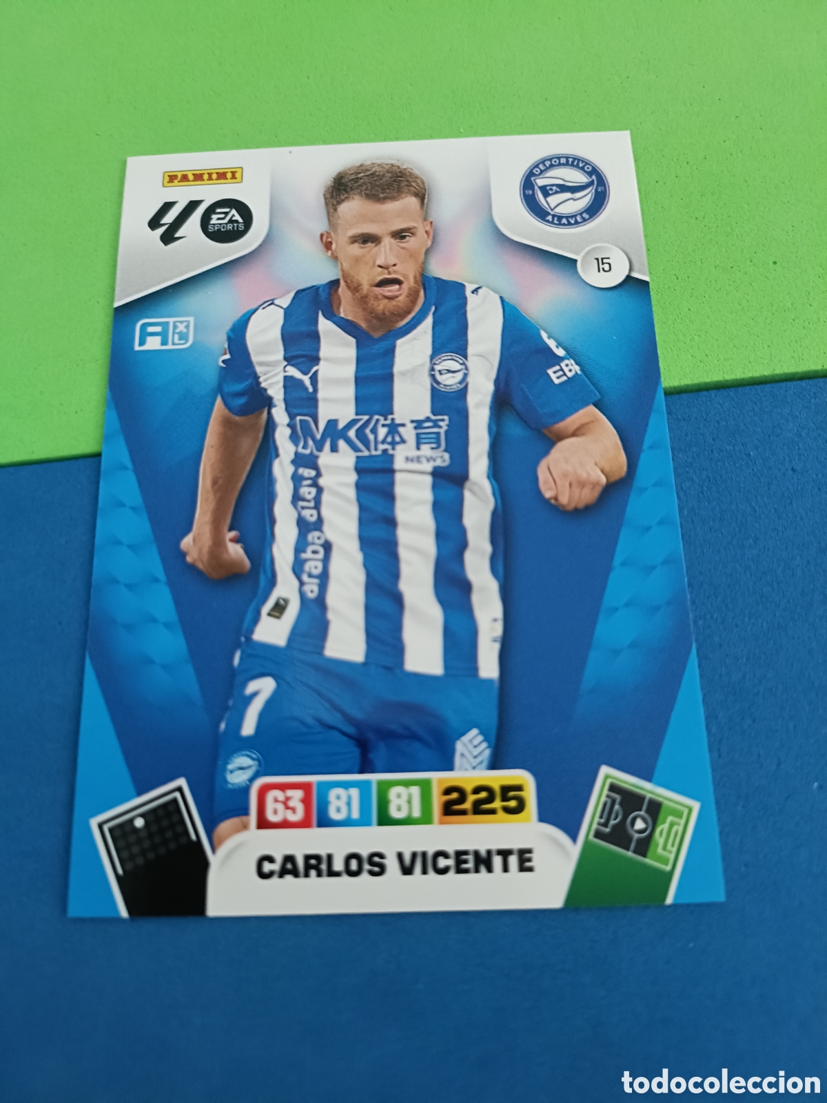 Cromos de F&uacute;tbol: ADRENALYN XL 2025 2026 25 26 Panini Liga - 15 Carlos Vicente Alav&eacute;s