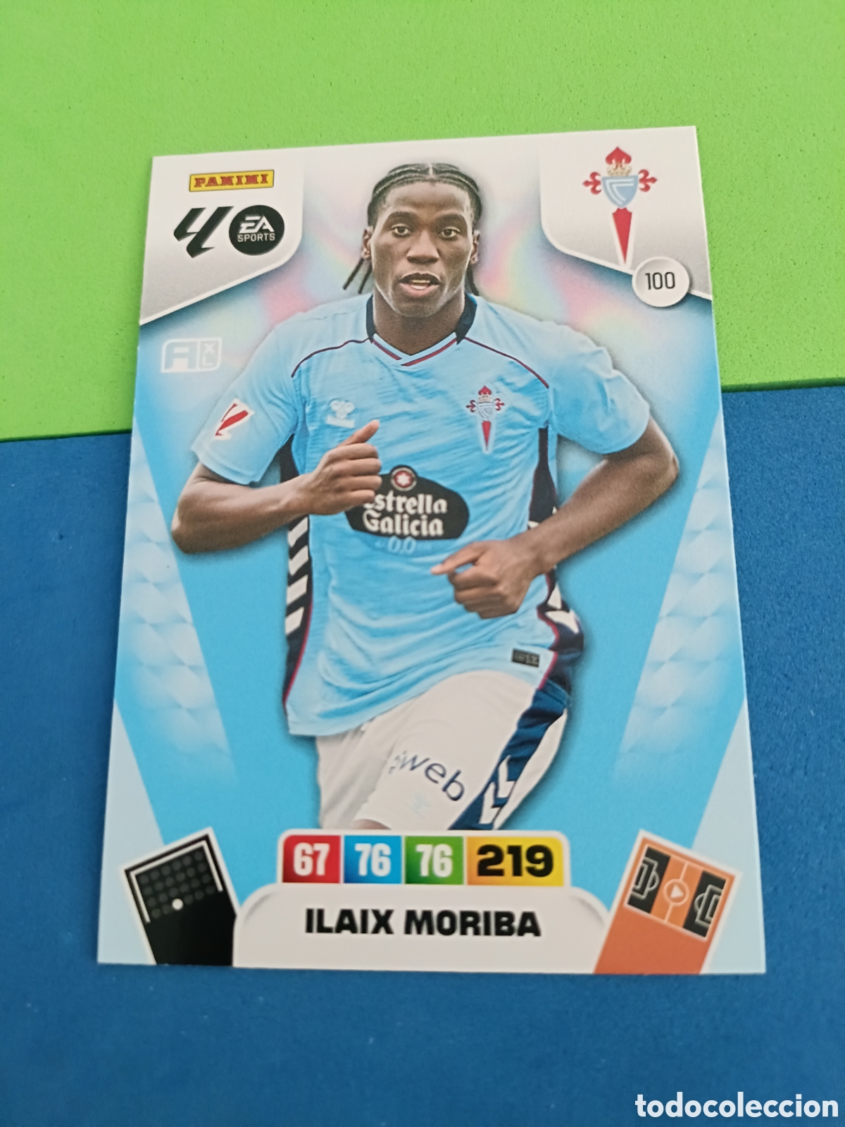 Cromos de F&uacute;tbol: ADRENALYN XL 2025 2026 25 26 Panini Liga - 100 Ilaix Moriba Celta de Vigo