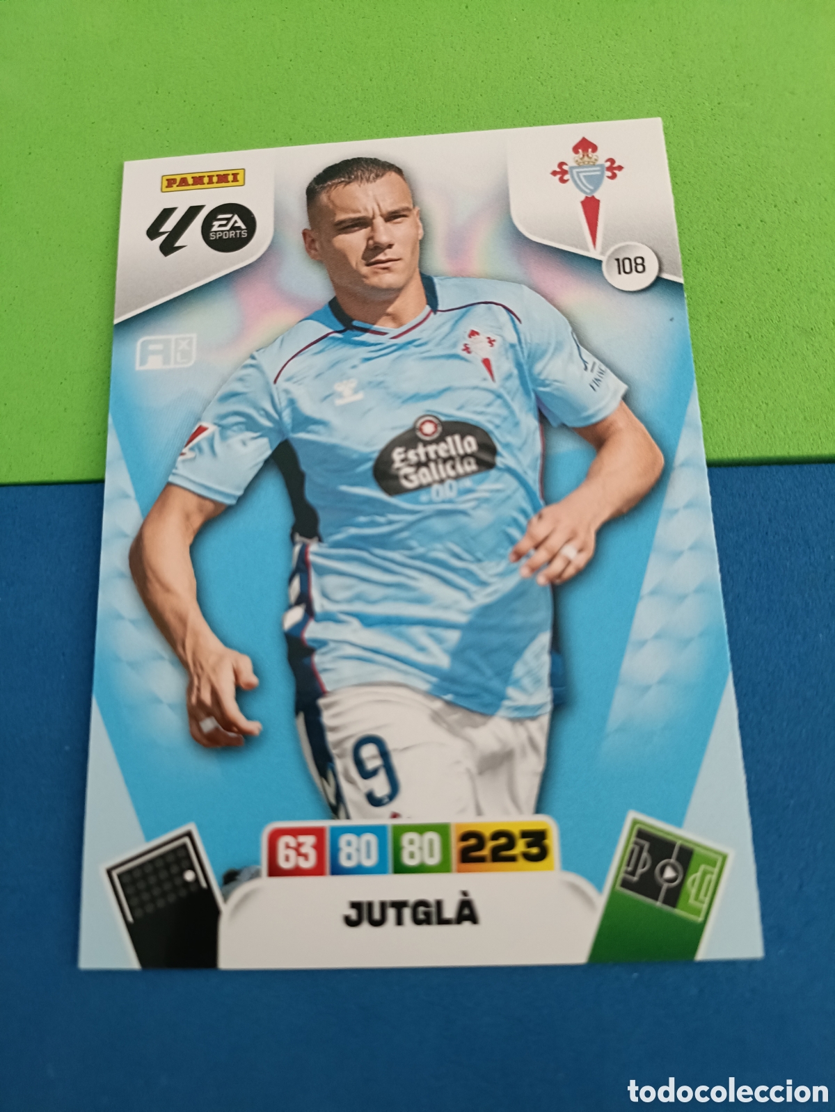 Cromos de Futebol: ADRENALYN XL 2025 2026 25 26 Panini Liga - 108 Jutgl&aacute; Celta de Vigo