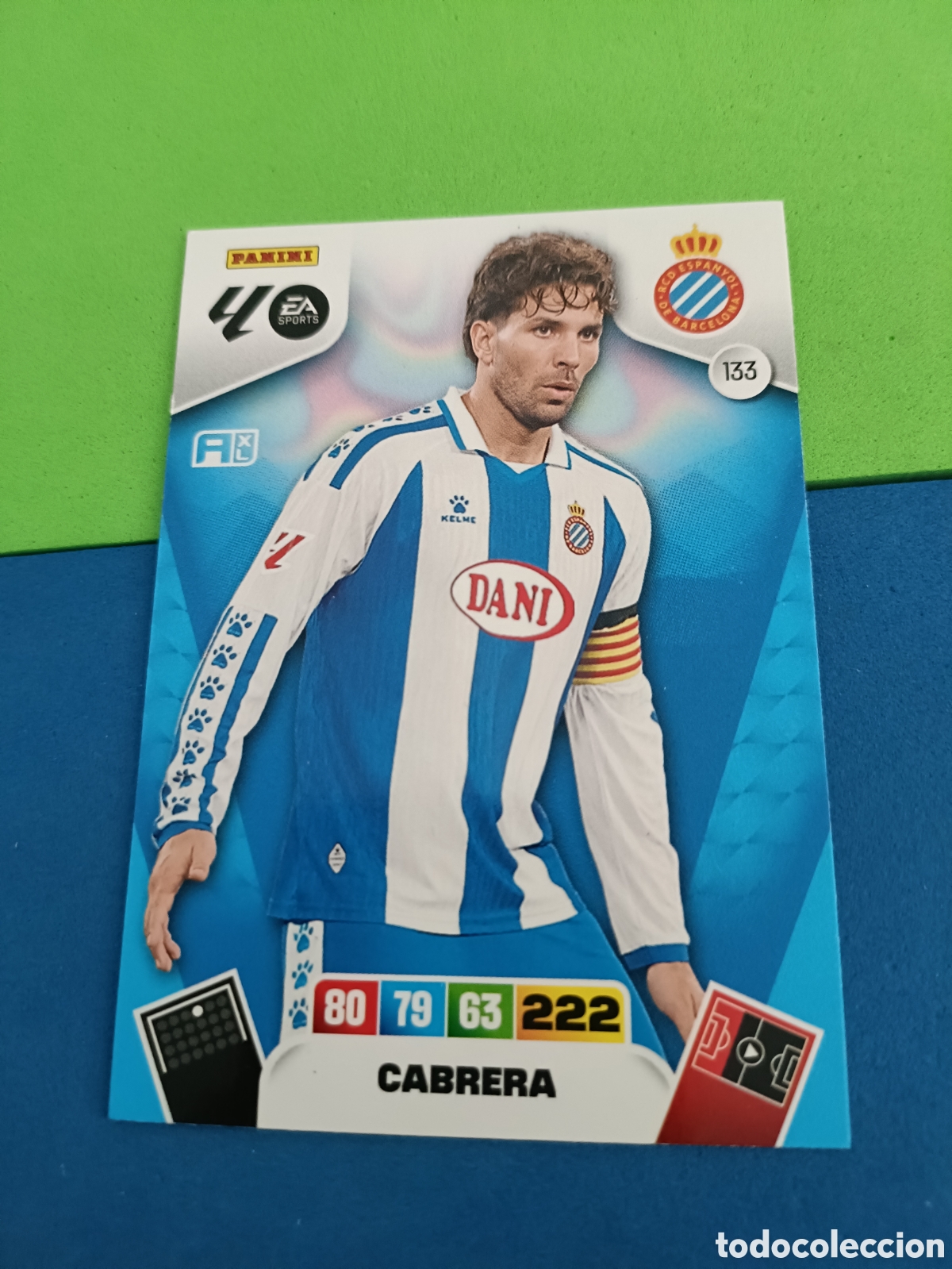 Cromos de F&uacute;tbol: ADRENALYN XL 2025 2026 25 26 Panini Liga - 133 Cabrera Espa&ntilde;ol
