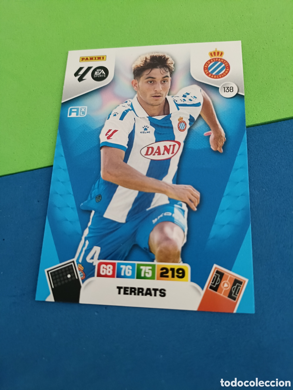 Cromos de F&uacute;tbol: ADRENALYN XL 2025 2026 25 26 Panini Liga - 138 Terrats Espa&ntilde;ol
