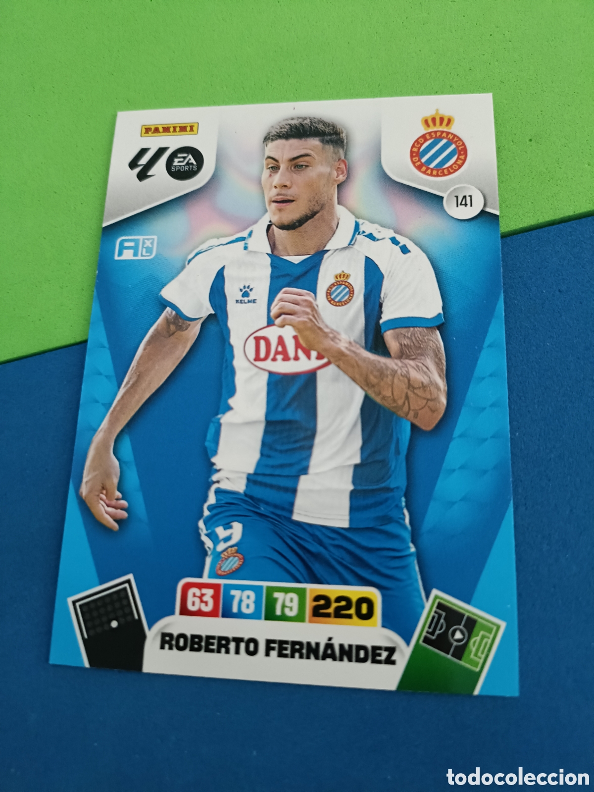 Cromos de F&uacute;tbol: ADRENALYN XL 2025 2026 25 26 Panini Liga - 141 Roberto Fern&aacute;ndez Espa&ntilde;ol