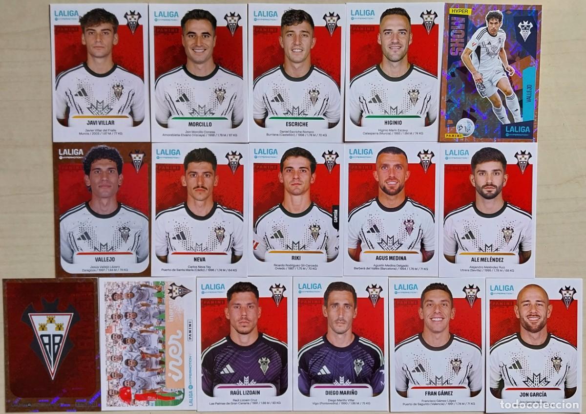 Football Stickers: LOTE 16 CROMOS ALBACETE BALOMPIE CROMOS ALBUM LA LIGA HYPERMOTION 2025 2026 25 26 PANINI